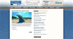 Desktop Screenshot of lakesidenews.com