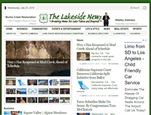 Tablet Screenshot of lakesidenews.net